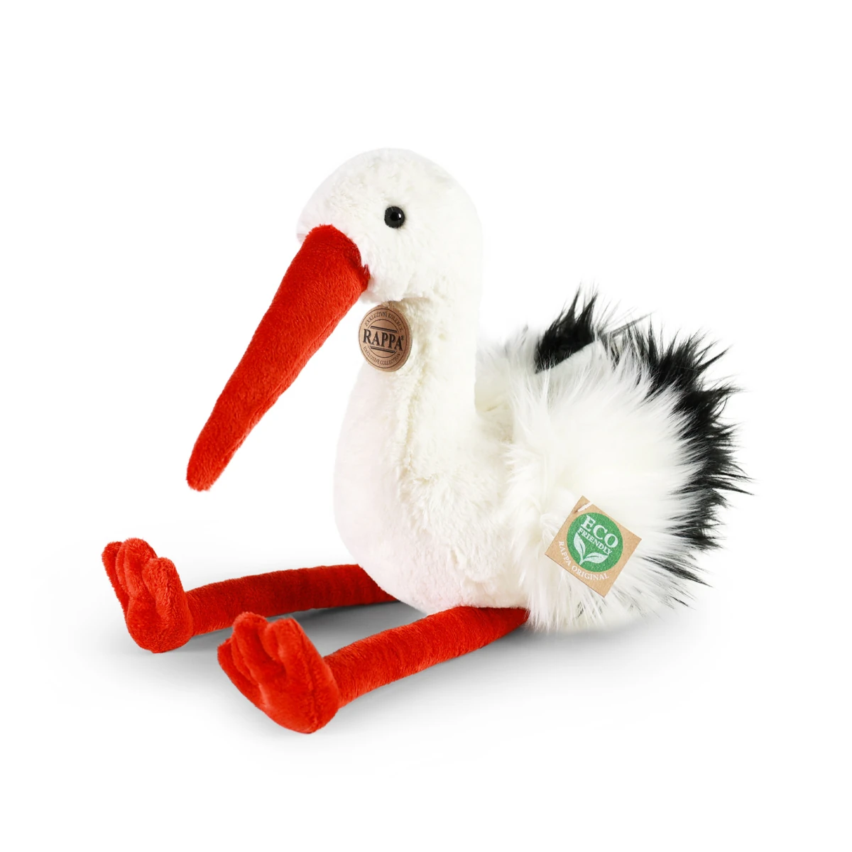 Pluszak bocian Eco Friendly Rappa 39 cm